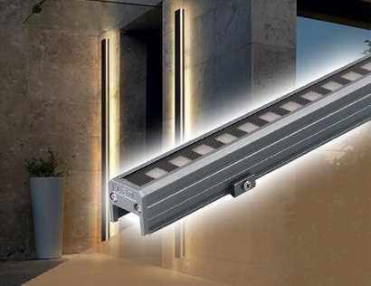 Led wall washer light